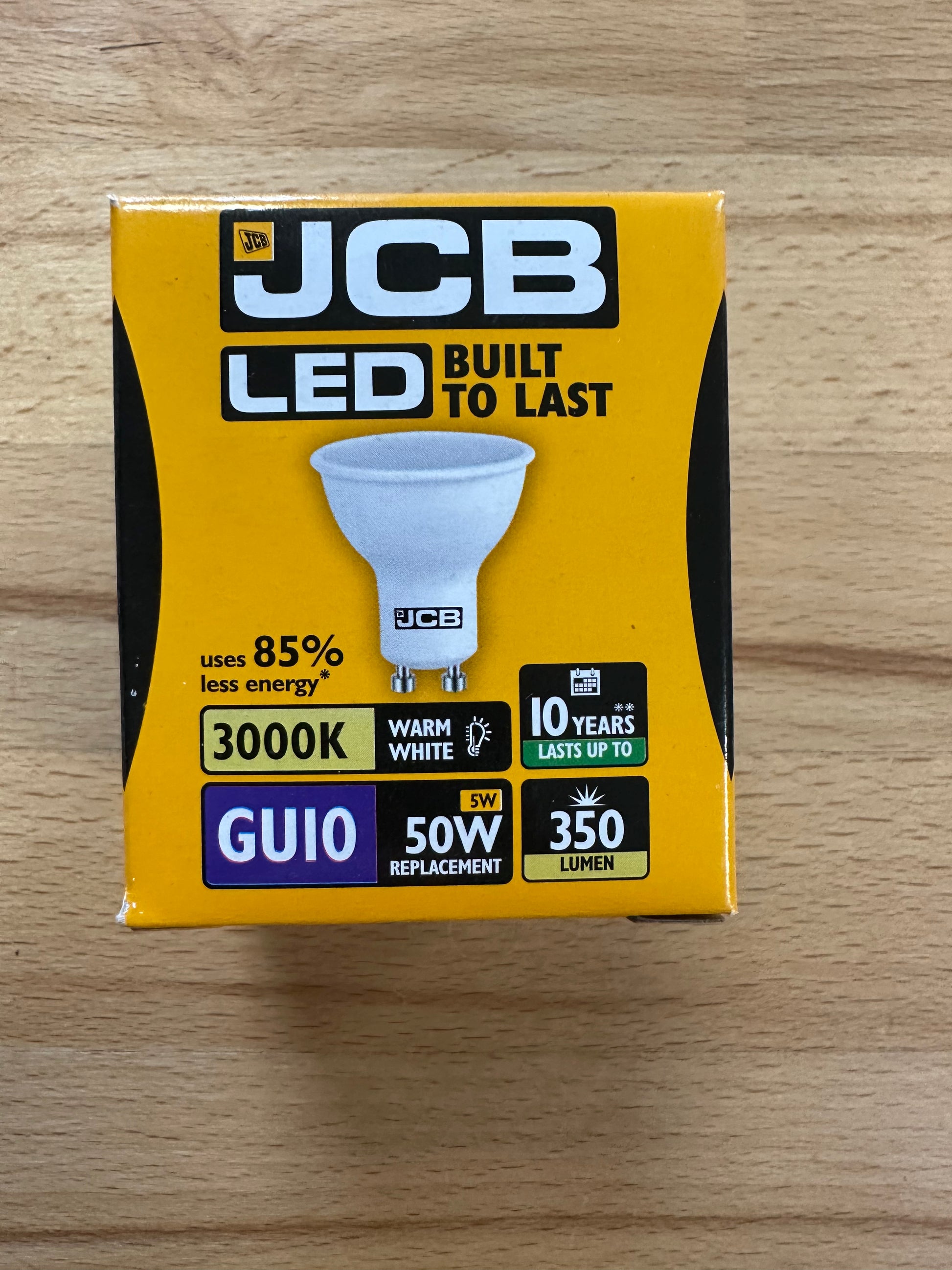 S10963 JCB 5W LED GU10 350LM Warm White - LED Retro