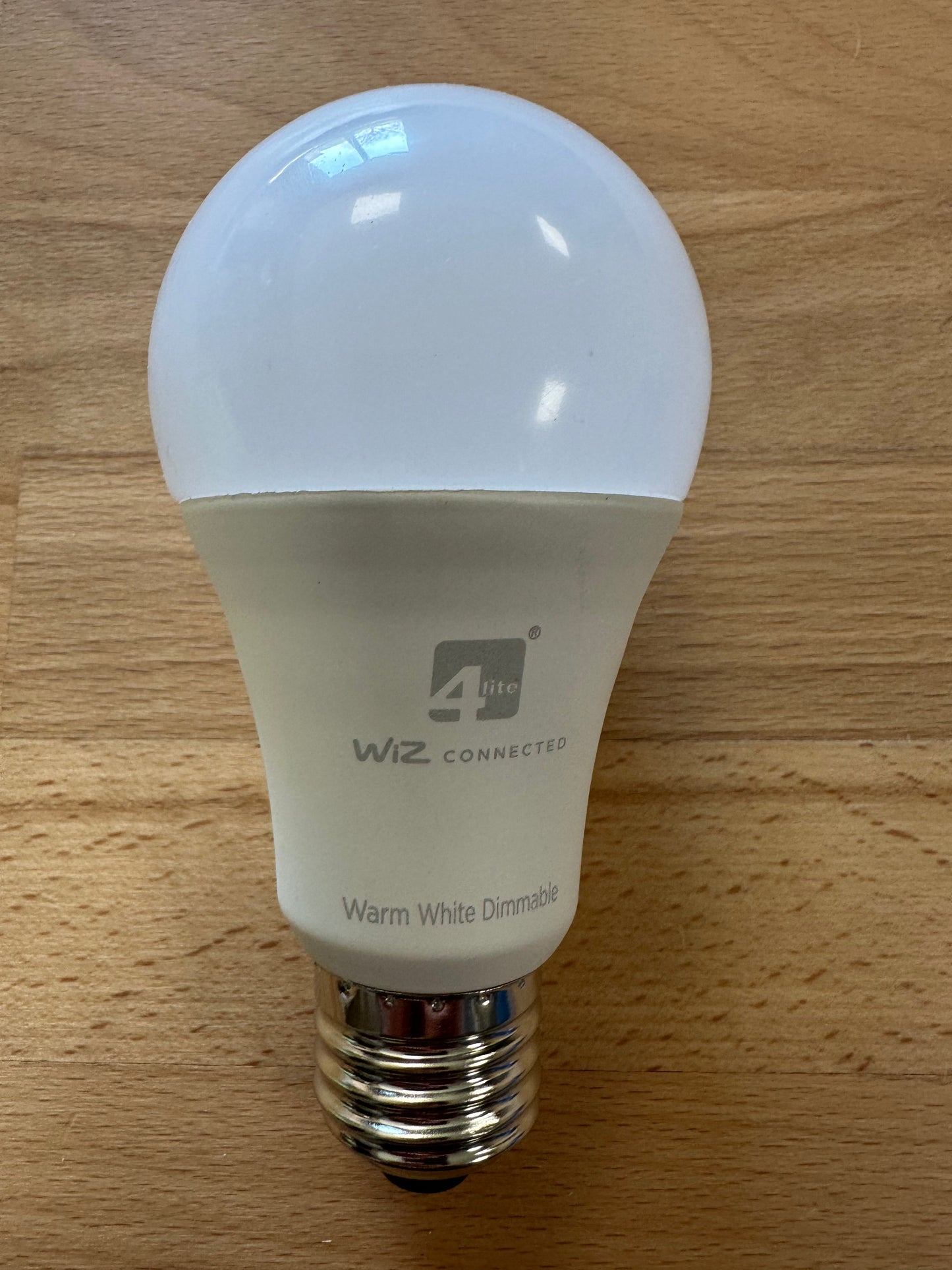 4Lite WiZ Connected Smart LED WiFi Bulb GLS Warm White - ES (E27) - 4L1-8000 - LED Retro