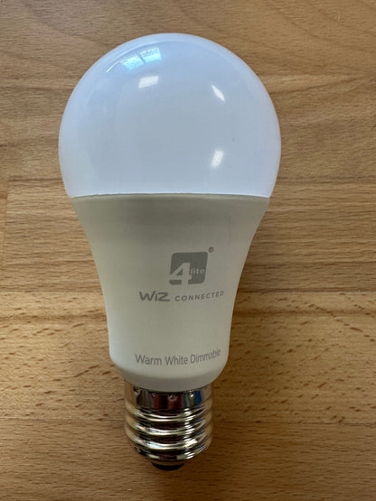 4Lite WiZ Connected Smart LED WiFi Bulb GLS Warm White - ES (E27) - 4L1-8000 - LED Retro