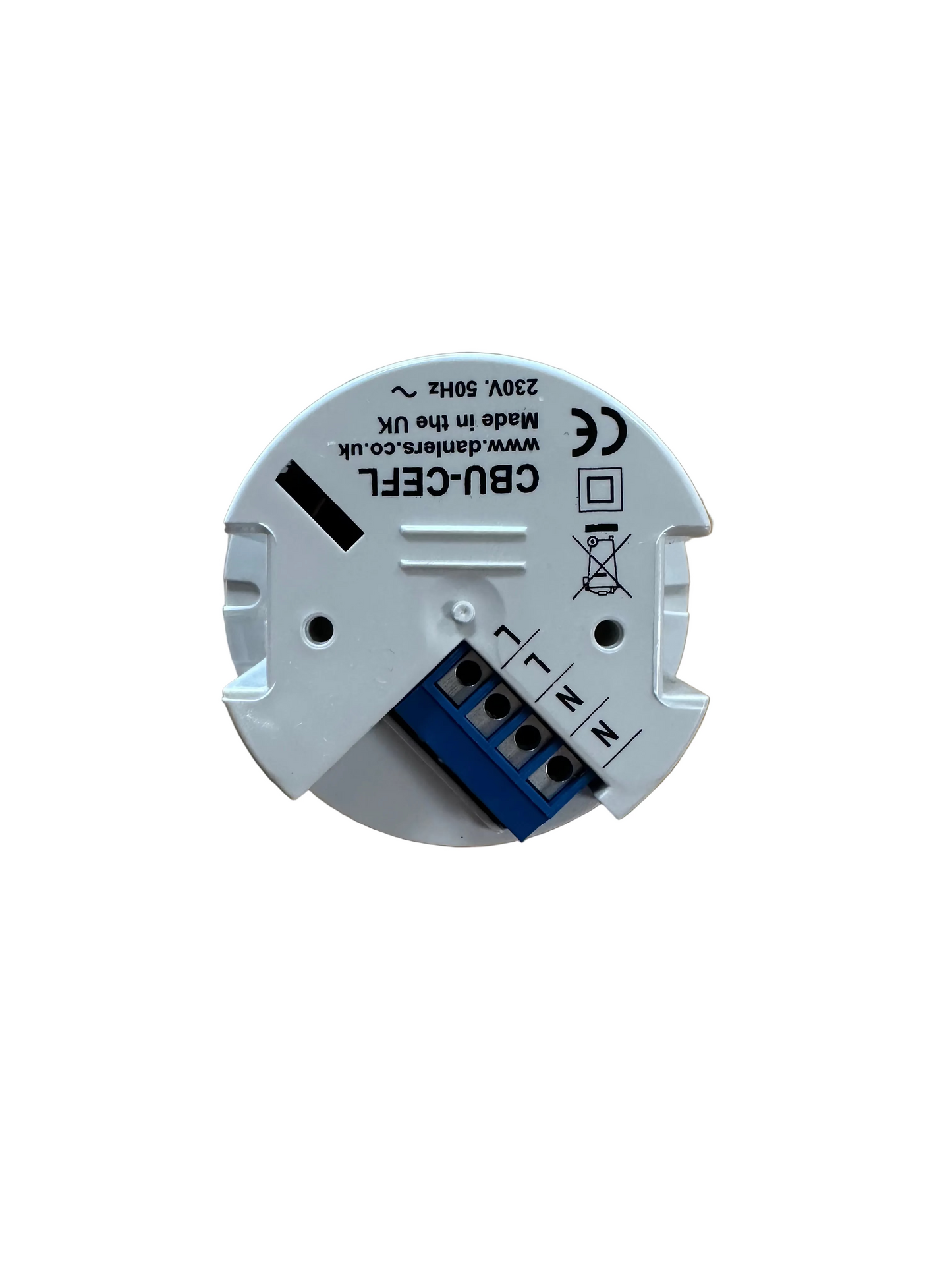 Danlers CBU-CEFL - Casambi Ceiling Flush Mount Passive Infra Red (PIR) Detector & Photocell - LED Retro