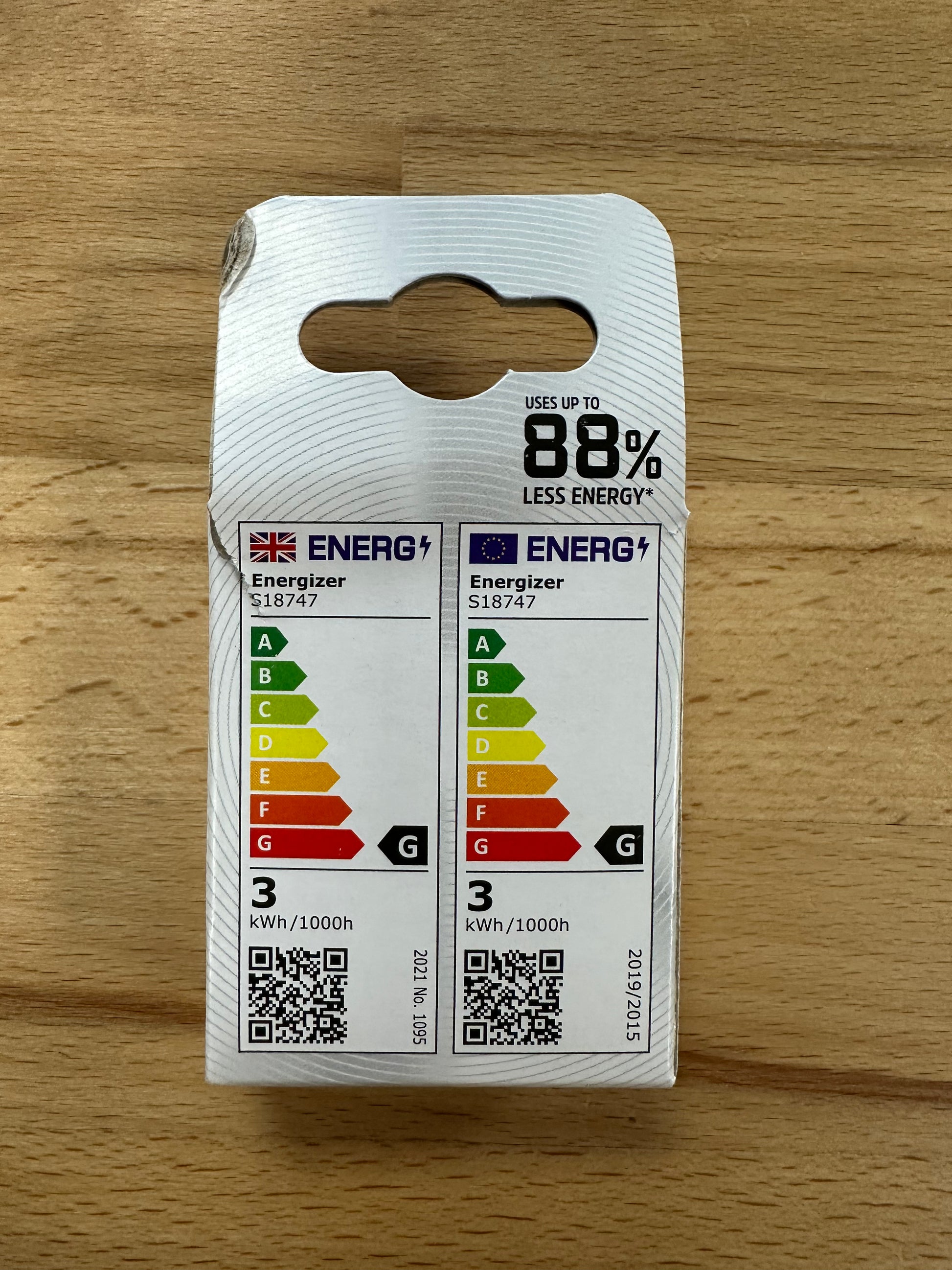 Energizer G4 LED 200lm 2.4W 6500K (Daylight) - S18747 - LED Retro