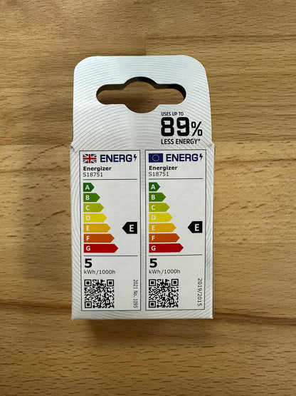 Energizer G9 LED 470lm 4.2W 4000K (Cool White) - S18751 - LED Retro