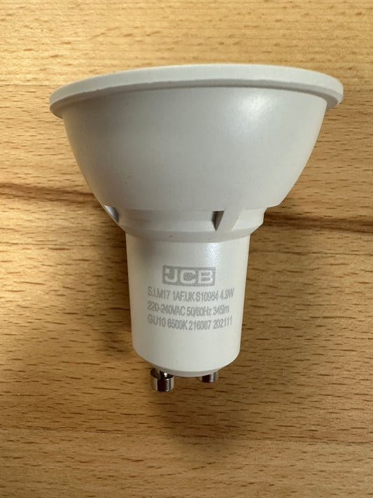 S10964 JCB 5W LED GU10 370LM Daylight - Pack of 1 - LED Retro