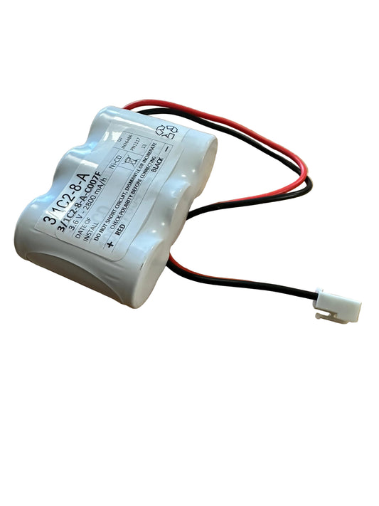 BSS3-SC-2.8AH-NICD-C007F 3.6V 2.8AH 3 X C Cell Side By Side EM Battery And Connector - LED Retro