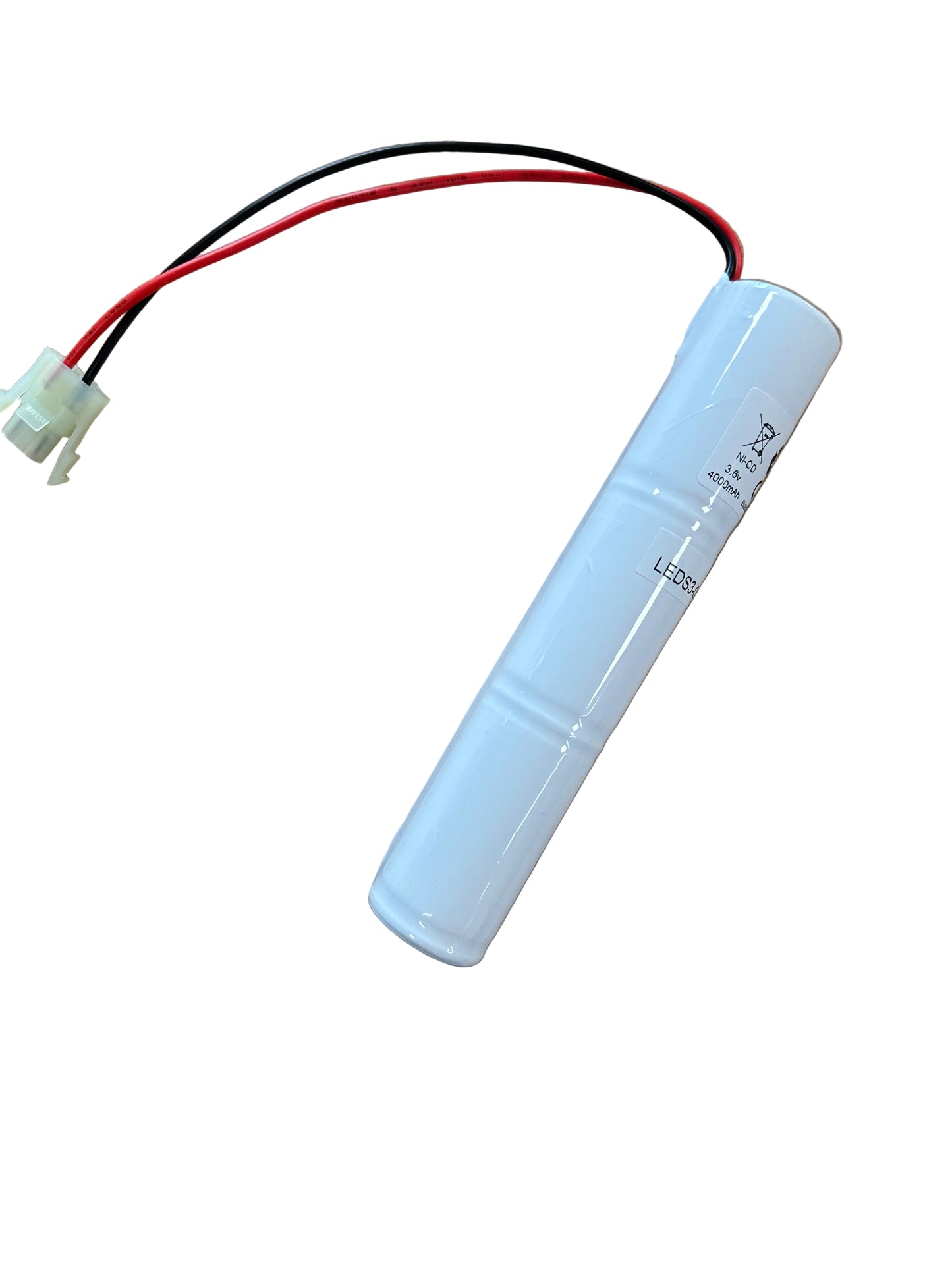 Liteplan 3-CD45/S/AS 3.6V 4.5Ah NiCd Battery in Stick Formation - LED Retro