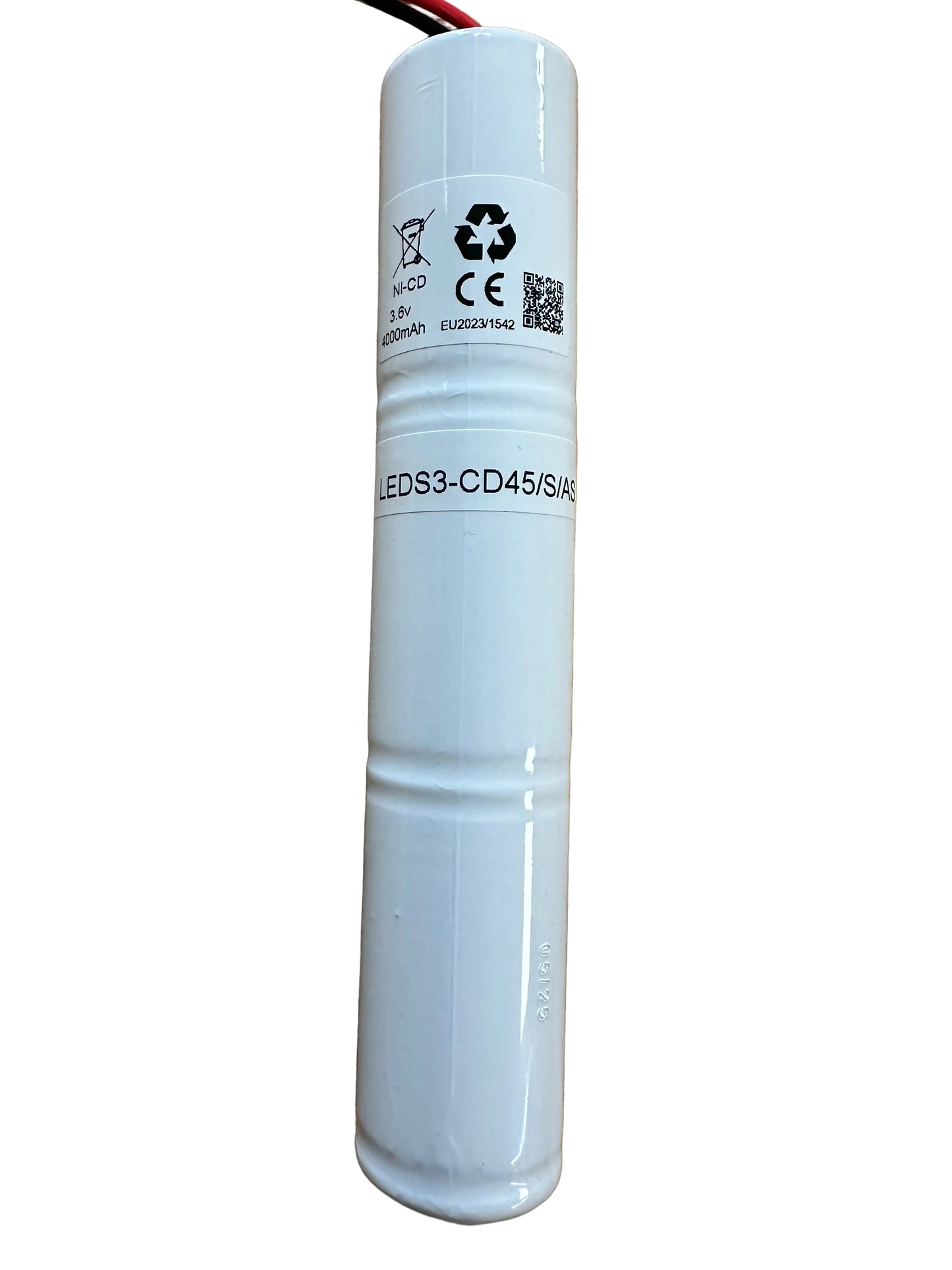 Liteplan 3-CD45/S/AS 3.6V 4.5Ah NiCd Battery in Stick Formation - LED Retro