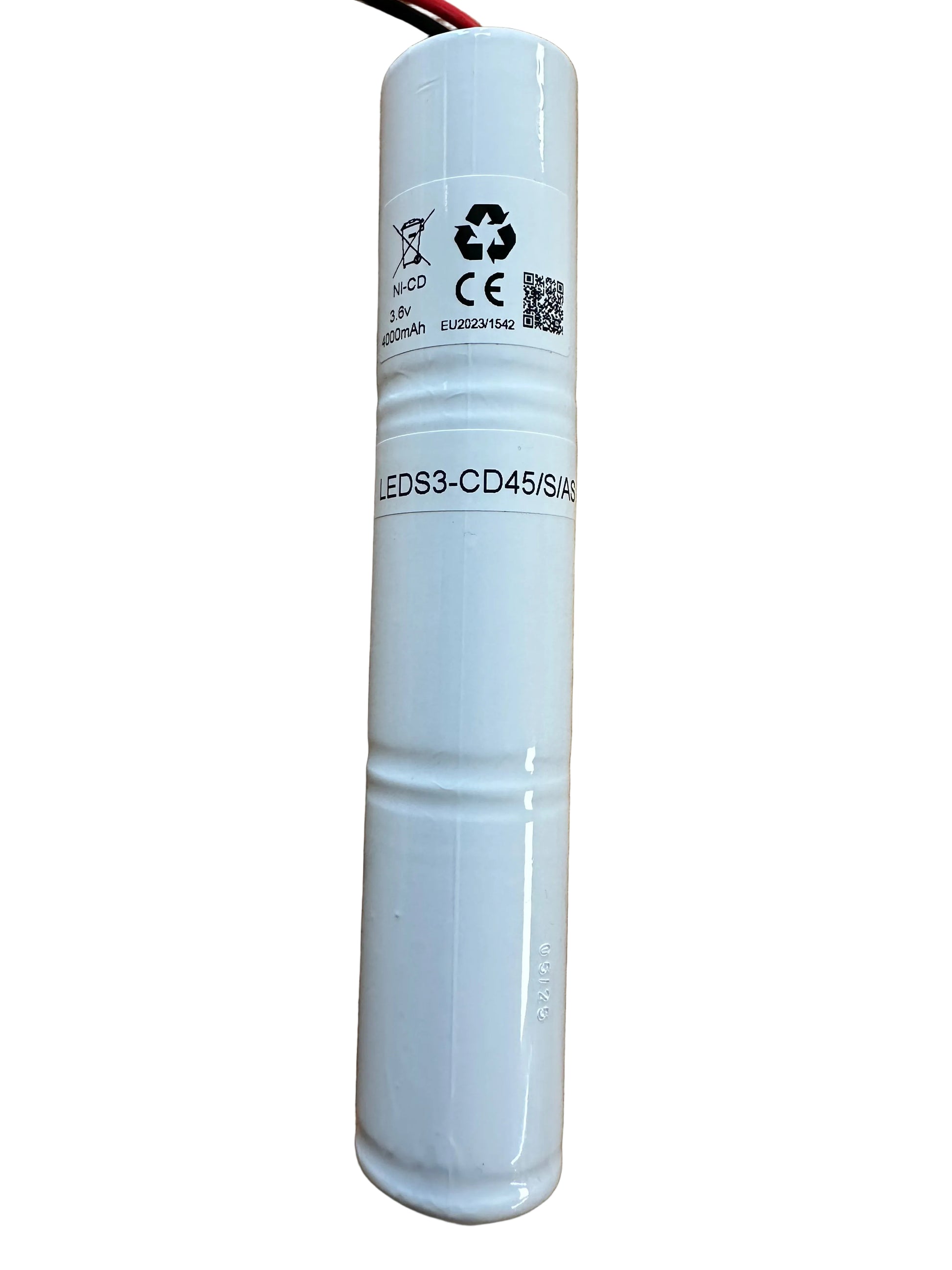 Liteplan 3-CD45/S/AS 3.6V 4.5Ah NiCd Battery in Stick Formation - LED Retro