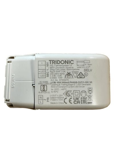 Tridonic  87500275 ﻿LCBI 10W 500mA PHASE-CUT/1-10V SR - LED Retro