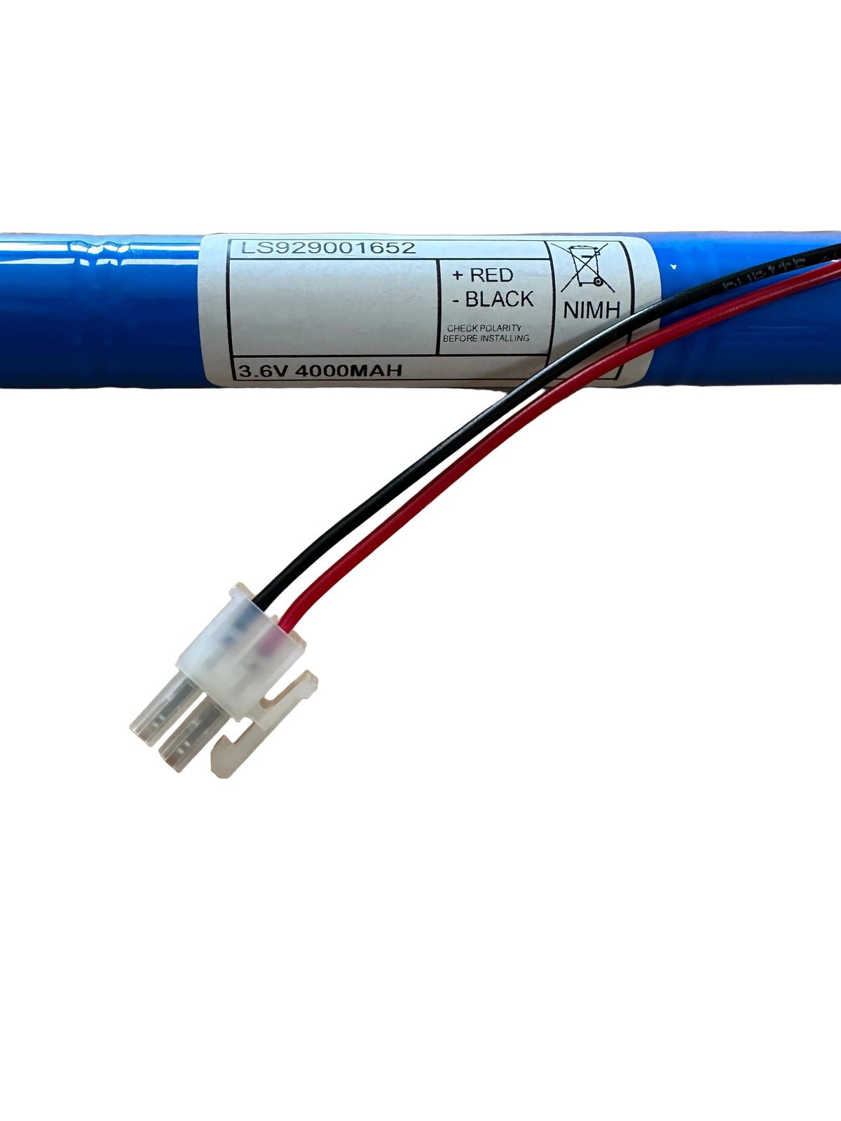 Replacement Battery For Philips 9290016525 3 Cell 3.6V 4AH NiMH Stick Battery c/w Connector - LED Retro