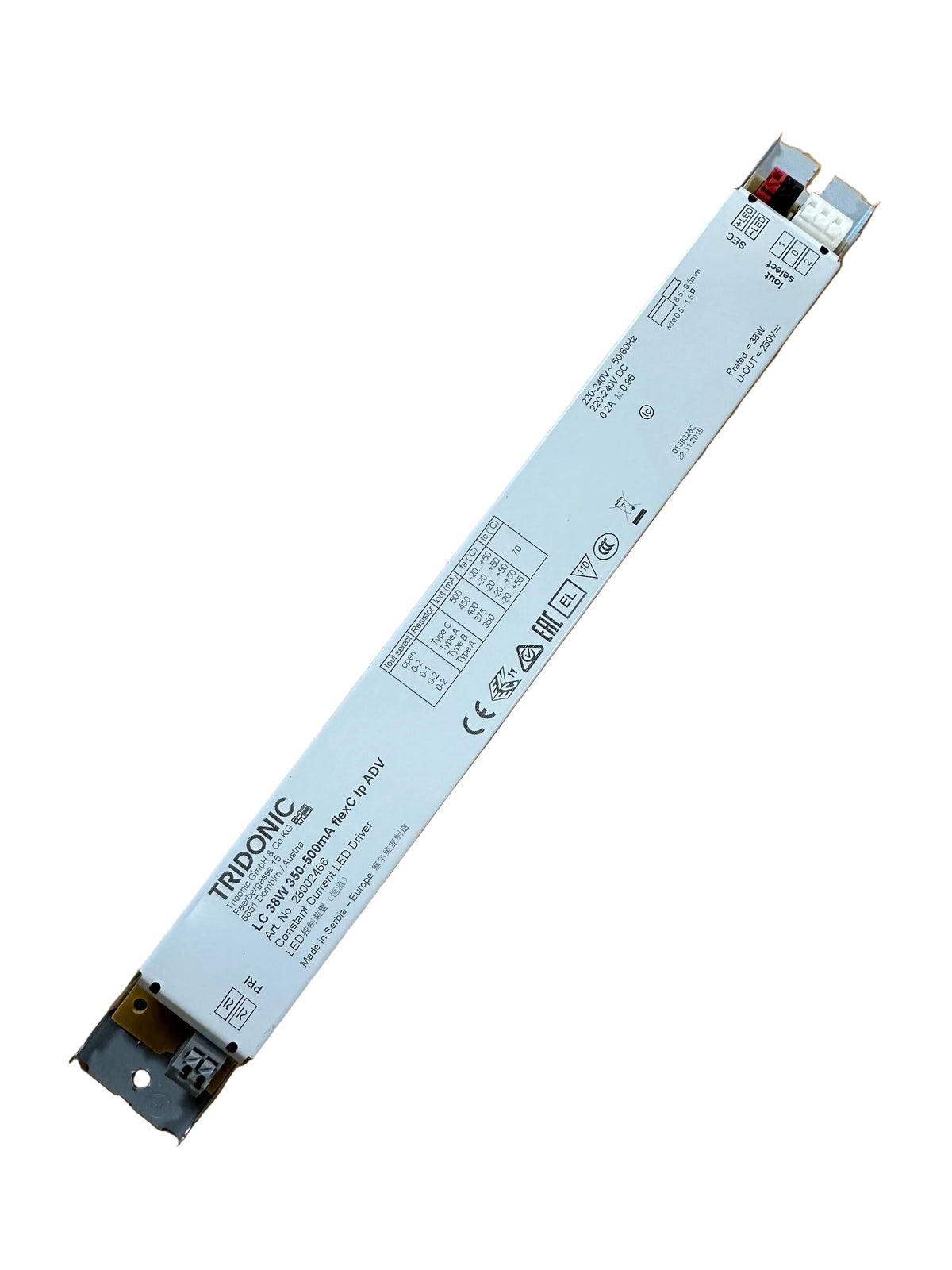 Tridonic 28002466 LC 38W 350-500mA flexC lp ADV - LED Retro