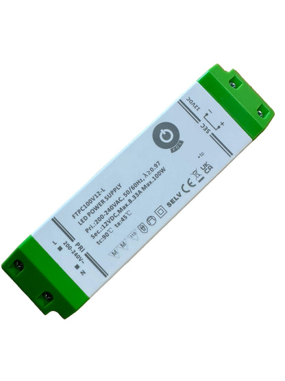 POS Power FTPC100V12-L 100W 12V/7.5A C.V LED Power Supply - LED Retro