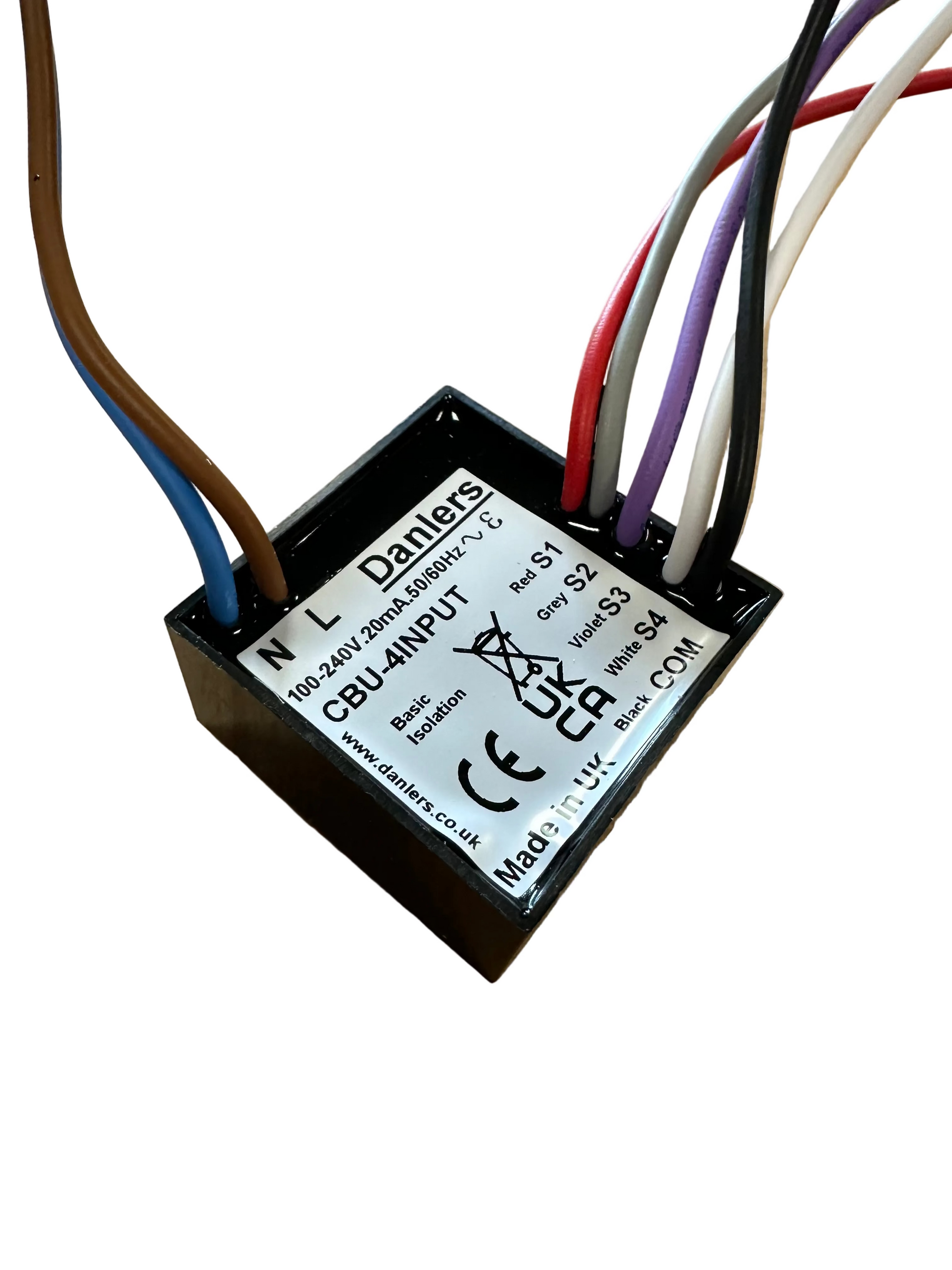 Danlers CBU-4INPUT 4 Input Control Suitable For Use With Casambi Controls - LED Retro