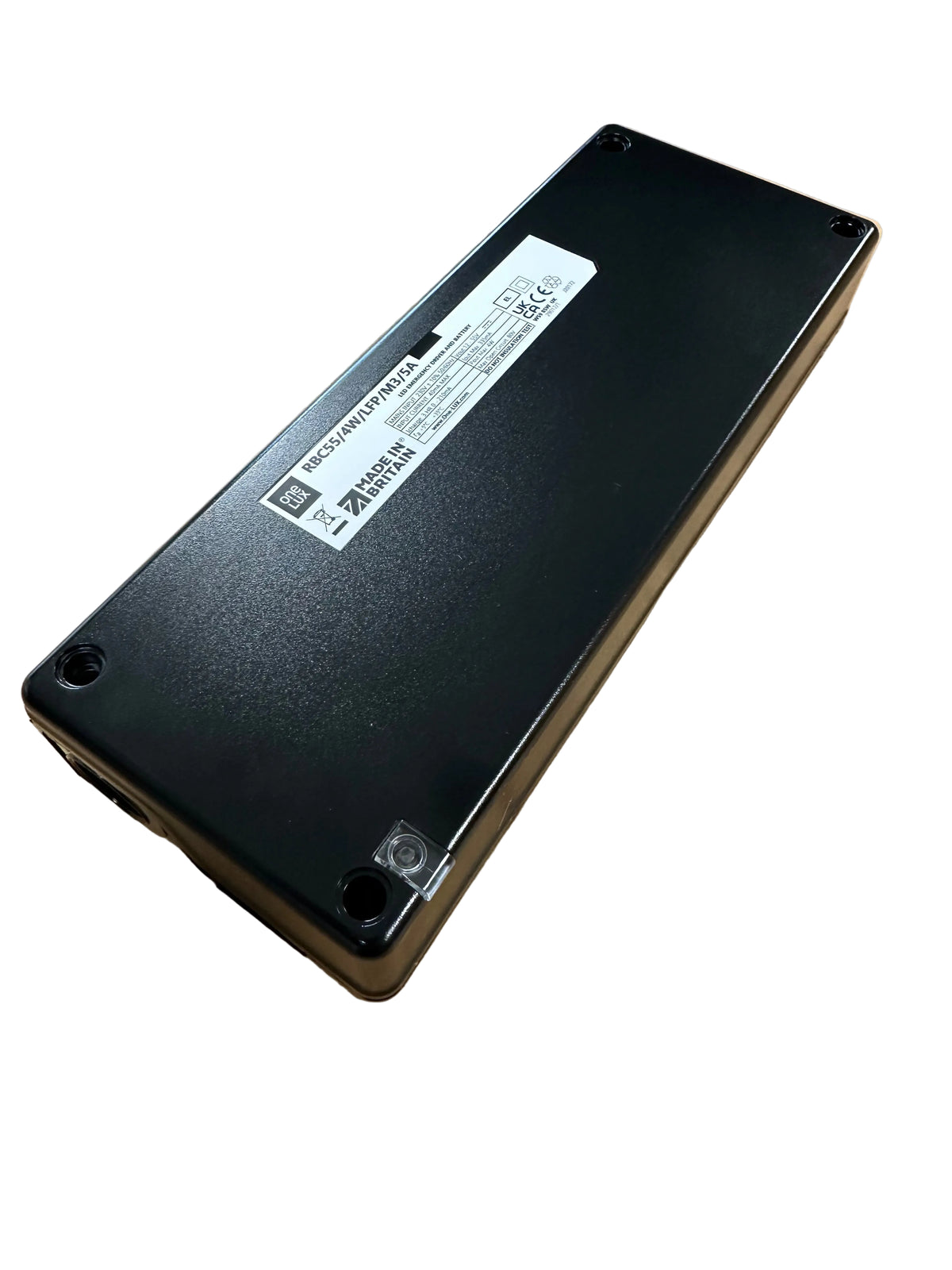 Luxe Mesh - One-Lux RBC55/3W/M3/LFP/5A IP65 Remote Emergency Box 9-55V 5A Relay - LED Retro