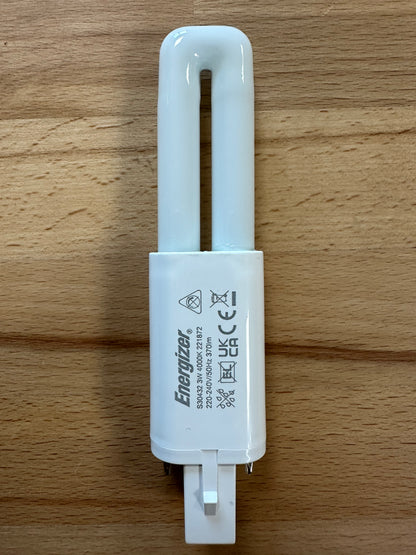 Energizer 3W=7W LED PLS G23 2Pin 370lm (Cool White) - S30432 - LED Retro