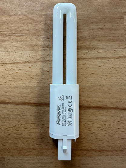 Energizer 4.5W=9W LED PLS G23 2Pin 580lm (Cool White) - S30433 - LED Retro