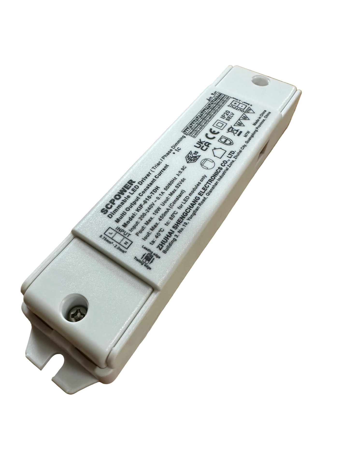ECOPAC -SCPOWER - ELED-10P-C100/450T 10W 100-450mA (Dip-Switch)Triac Dimmable LED Driver - LED Retro