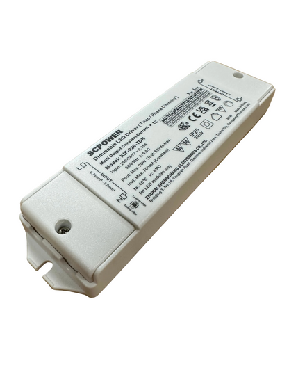 ECOPAC - SCPOWER - ELED-20P-C250/700T Triac Dimmable LED Driver 20W 250-700mA - LED Retro