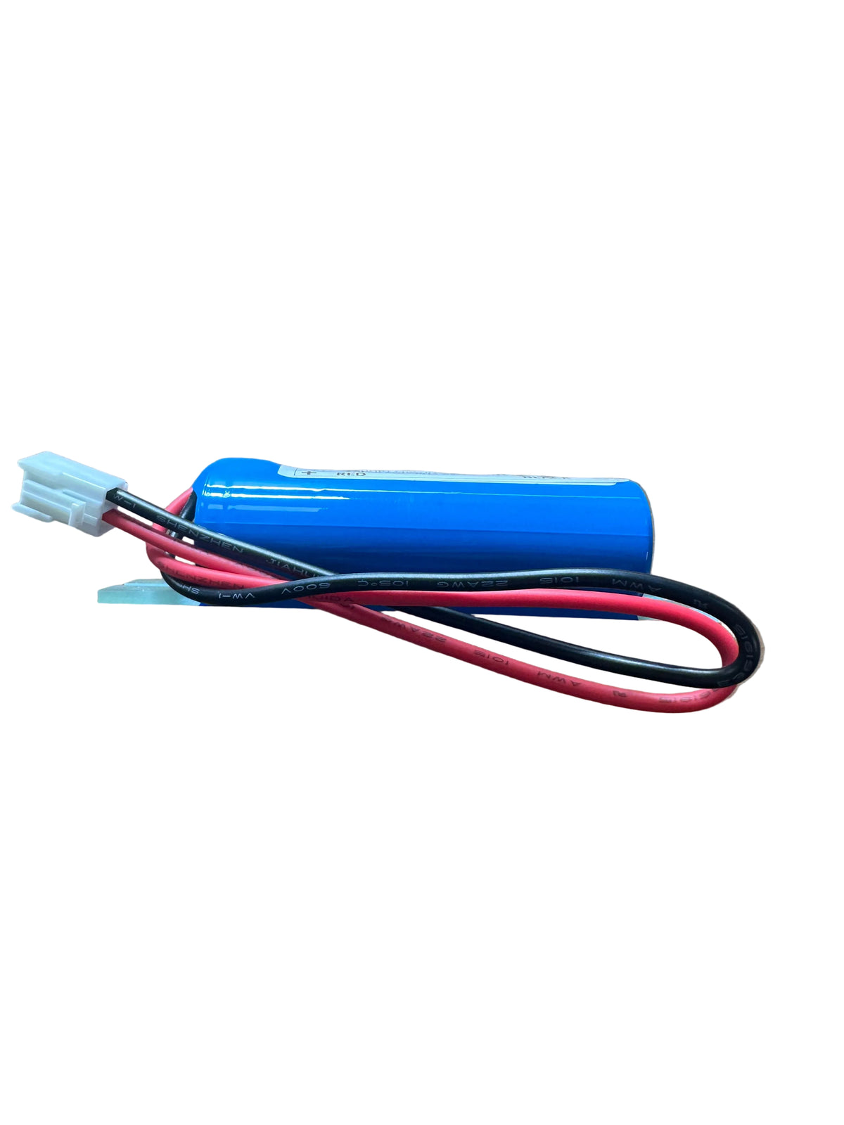 LBP2-SS-7.2V-2500MAH-2W-BP-C007F-REV 7.2V 2.5Ah 18650 LiFePO4 2 Wire Battery Connector - Base Plate - LED Retro