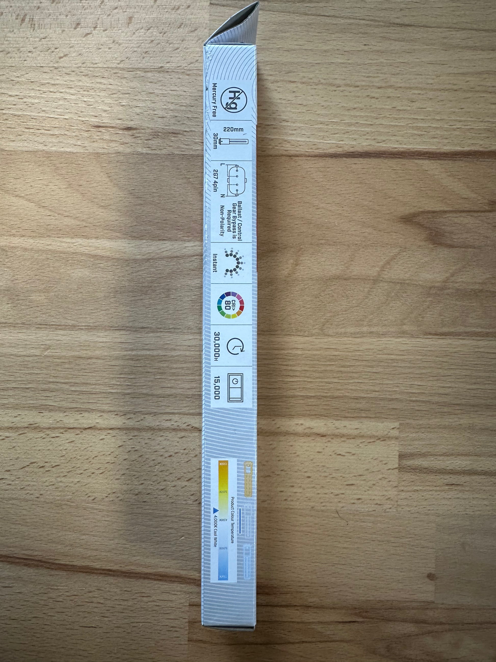 Energizer 5W=11W LED PLS 2G7 4Pin 700lm (Cool White) - S30437 - LED Retro