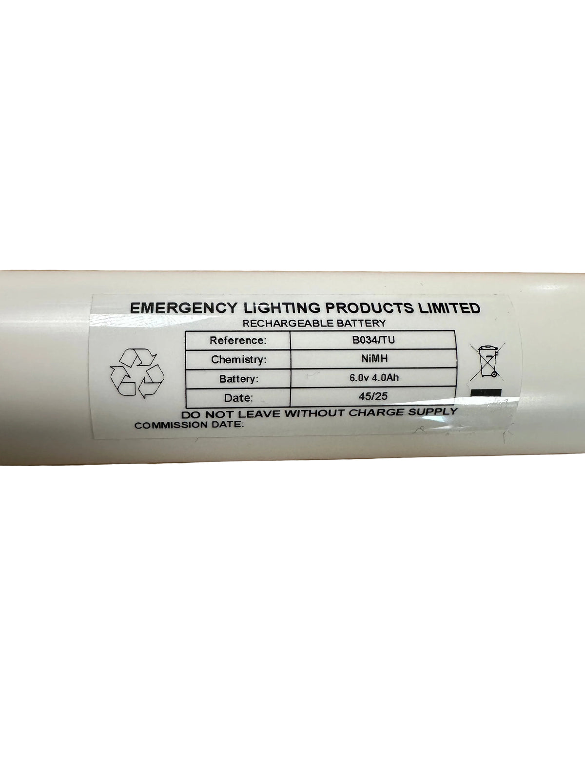 ELP B034/TU NiMH 3+2 C Cell 6V 4Ah Enclosed Battery c/w Leads - LED Retro