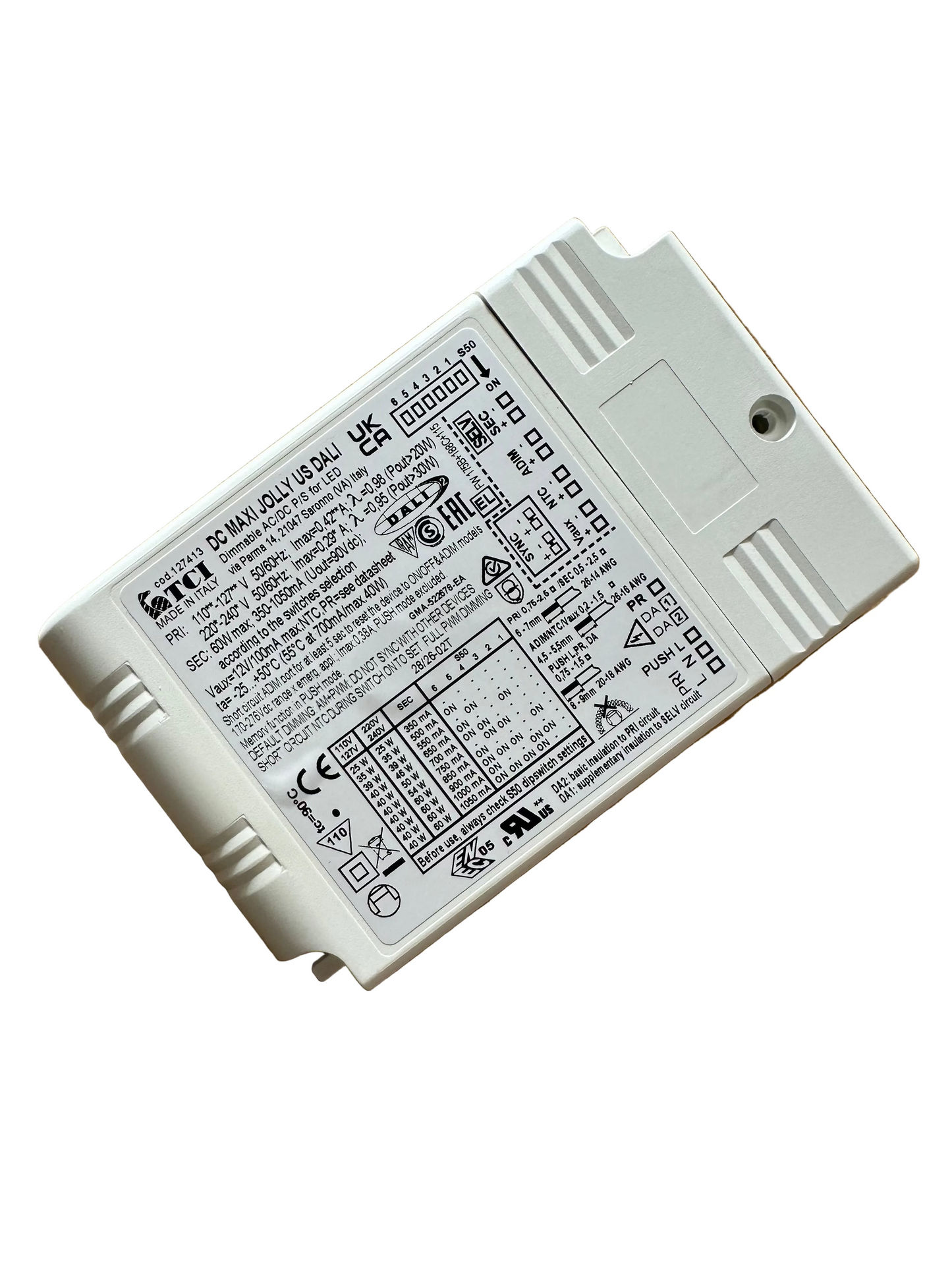 TCI 122413 127413 DC MAXI JOLLY DALI US - LED Retro