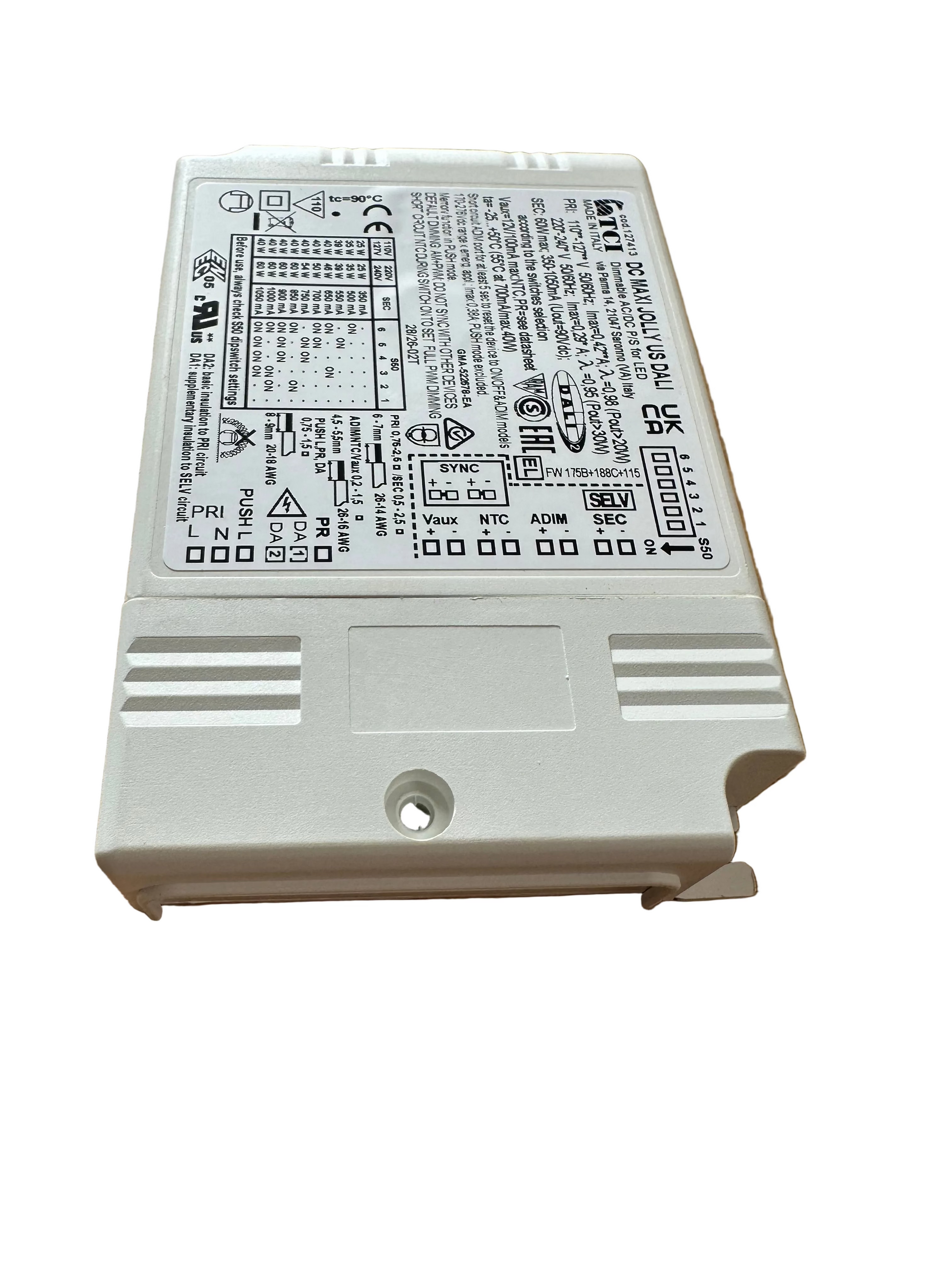 TCI 122413 127413 DC MAXI JOLLY DALI US - LED Retro