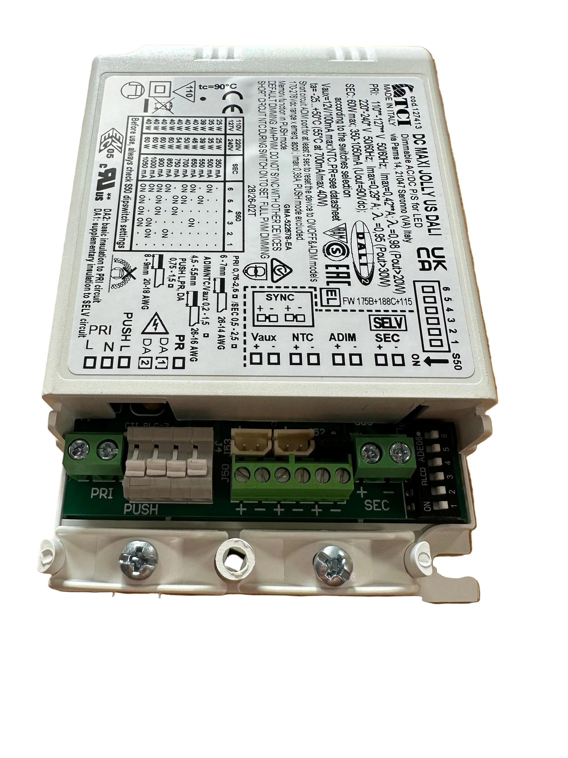 TCI 122413 127413 DC MAXI JOLLY DALI US - LED Retro