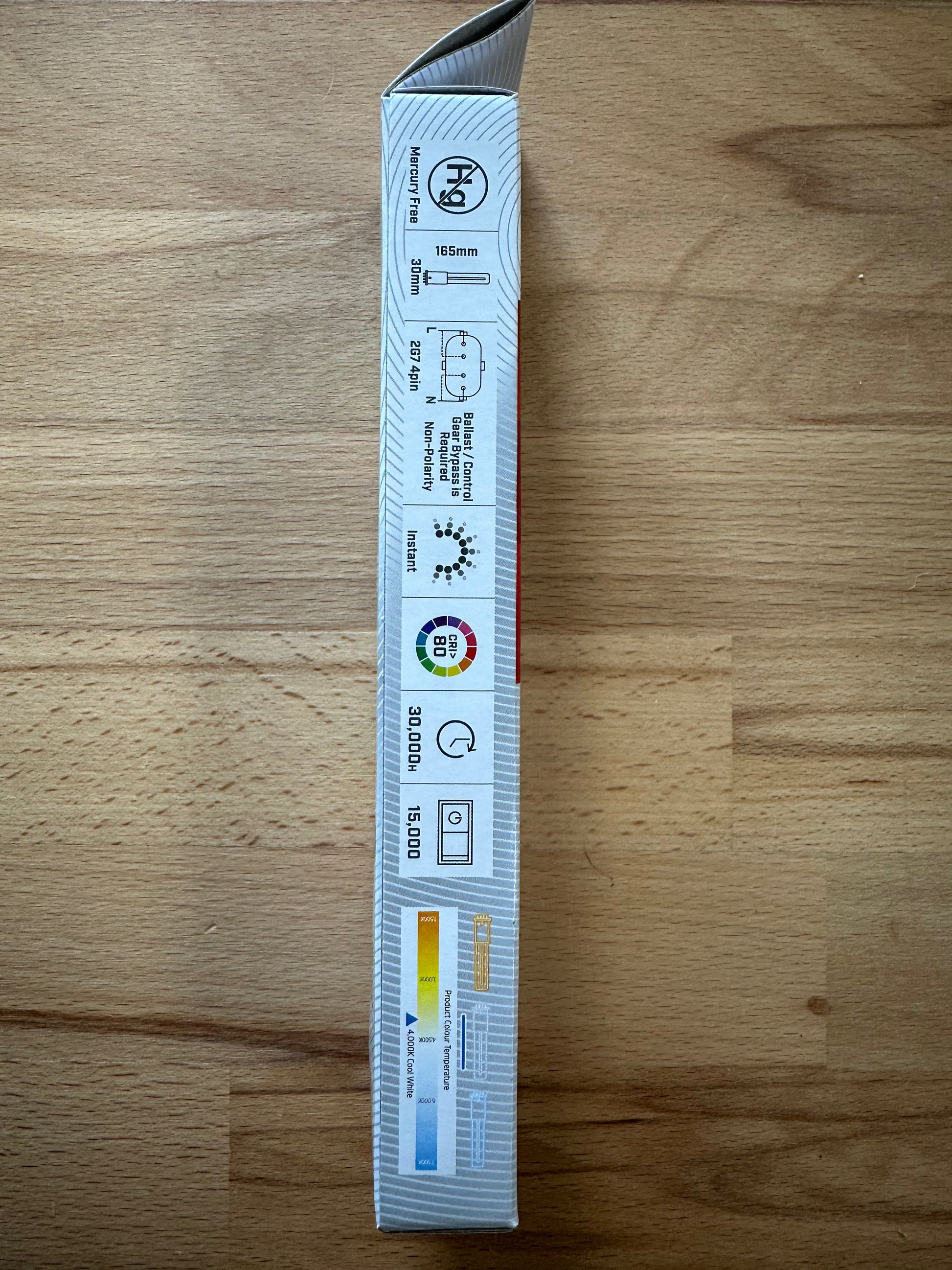Energizer 4.5W=9W LED PLS 2G7 4Pin 580lm (Cool White) - S30436 - LED Retro