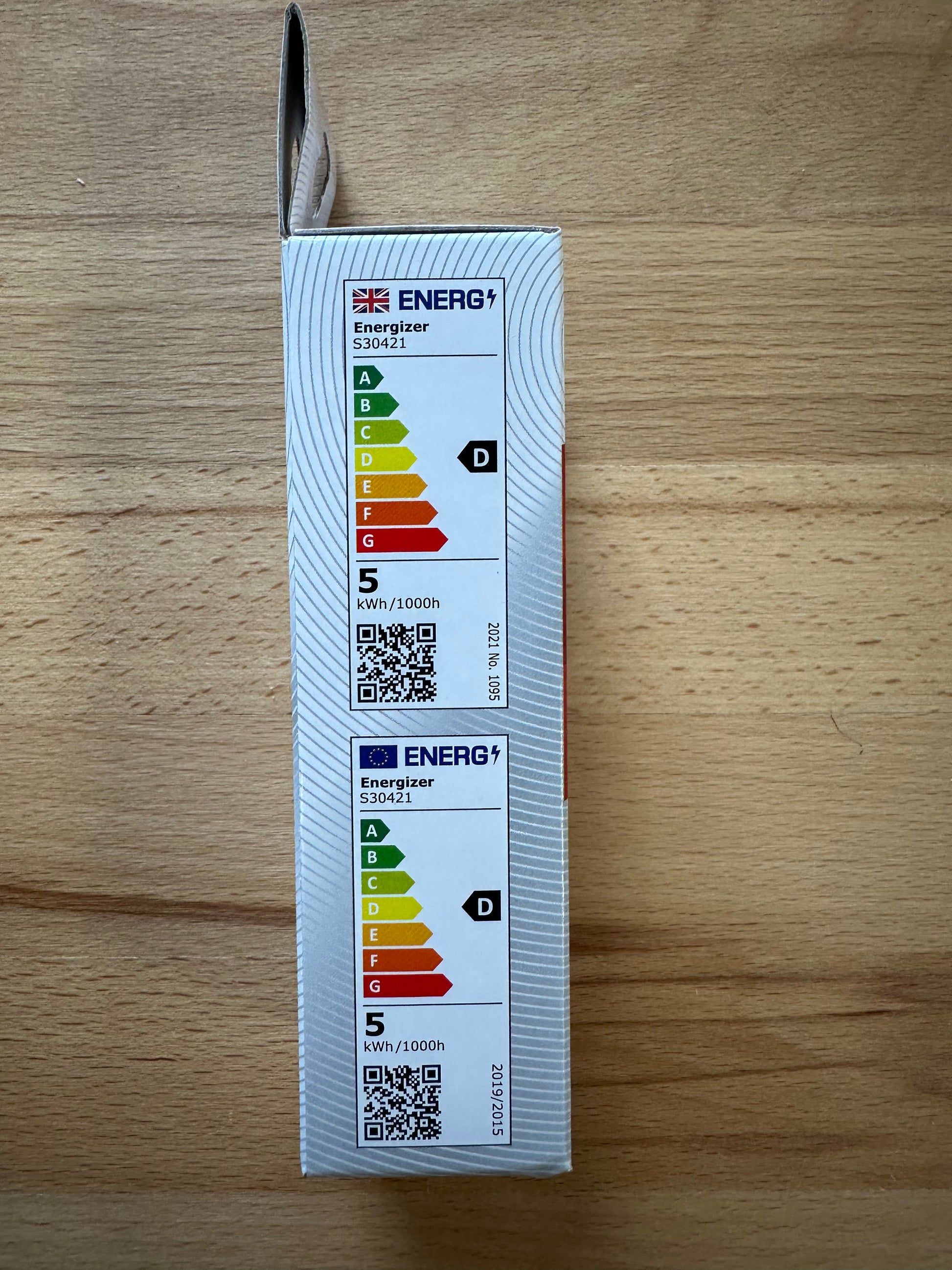 Energizer 4.5W=13W LED PLD G24d 2Pin 660lm 400K (Cool White) - S30421 - LED Retro