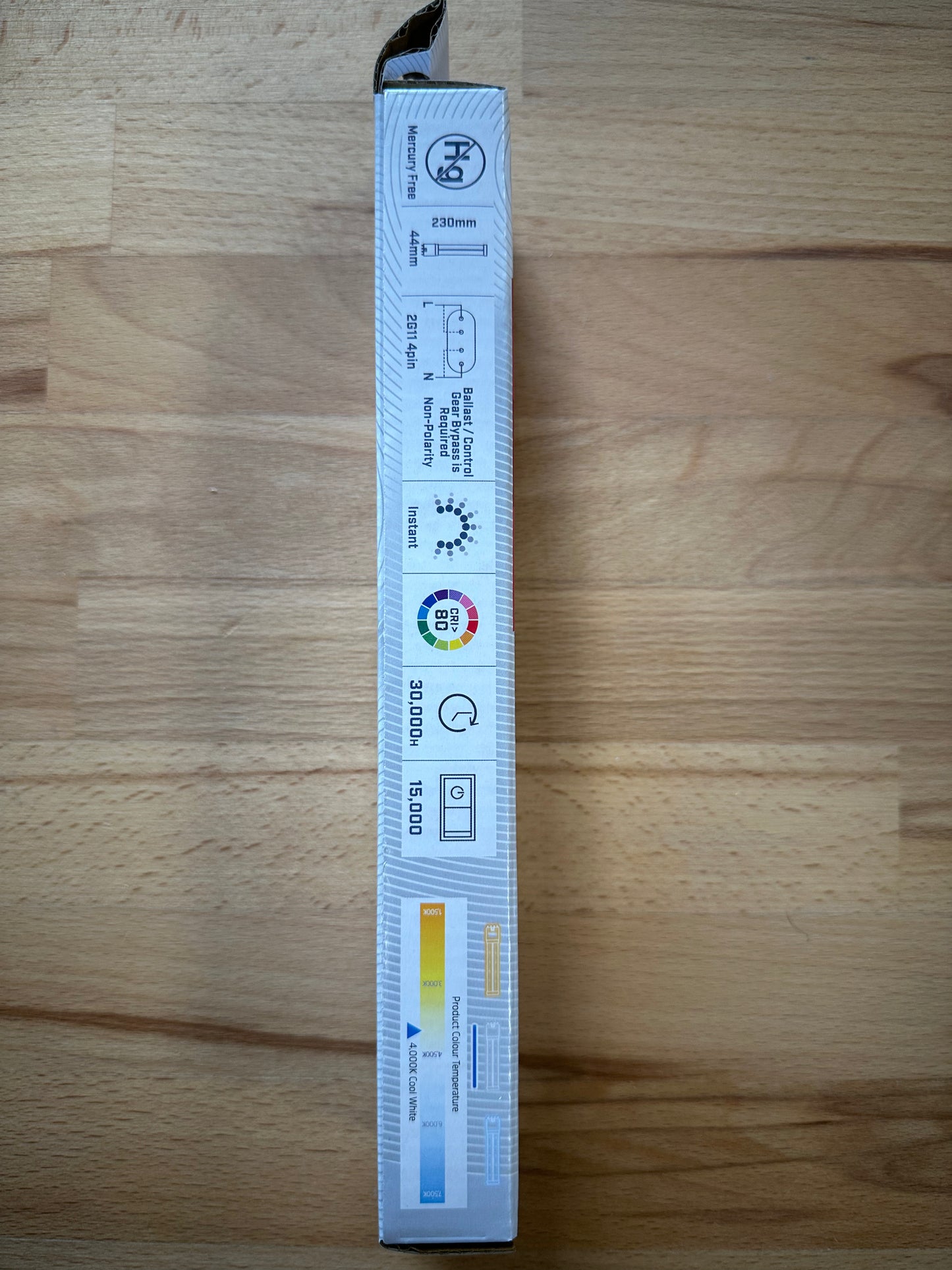 Energizer 8W=18W LED PLL 2G11 4Pin 1000lm 4000K (Cool White) - S30427 - LED Retro
