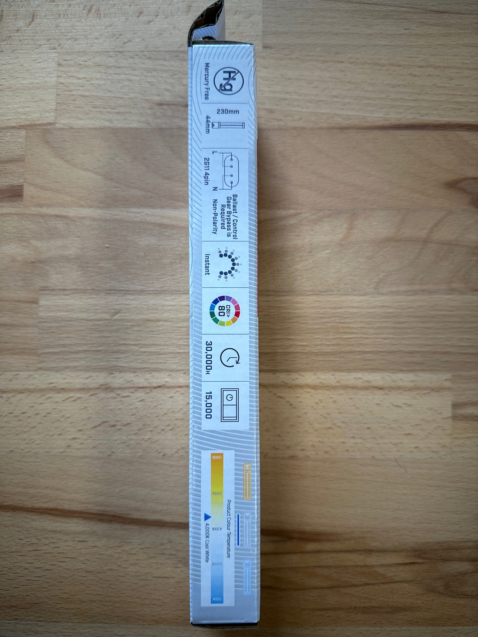 Energizer 8W=18W LED PLL 2G11 4Pin 1000lm 4000K (Cool White) - S30427 - LED Retro