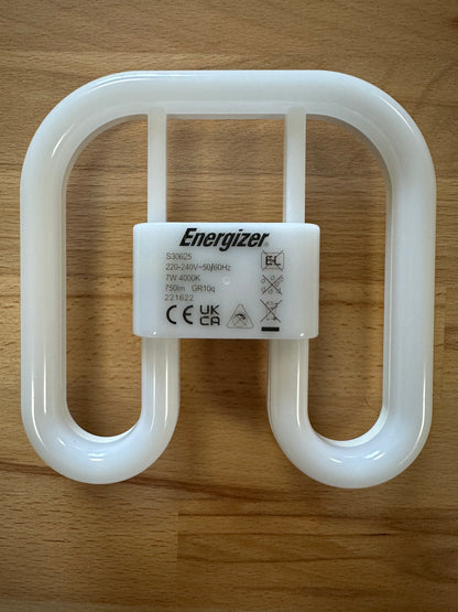 Energizer 7W=16W 2D LED GR10q 4 Pin 750lm 4000K (Cool White) S30625 - LED Retro