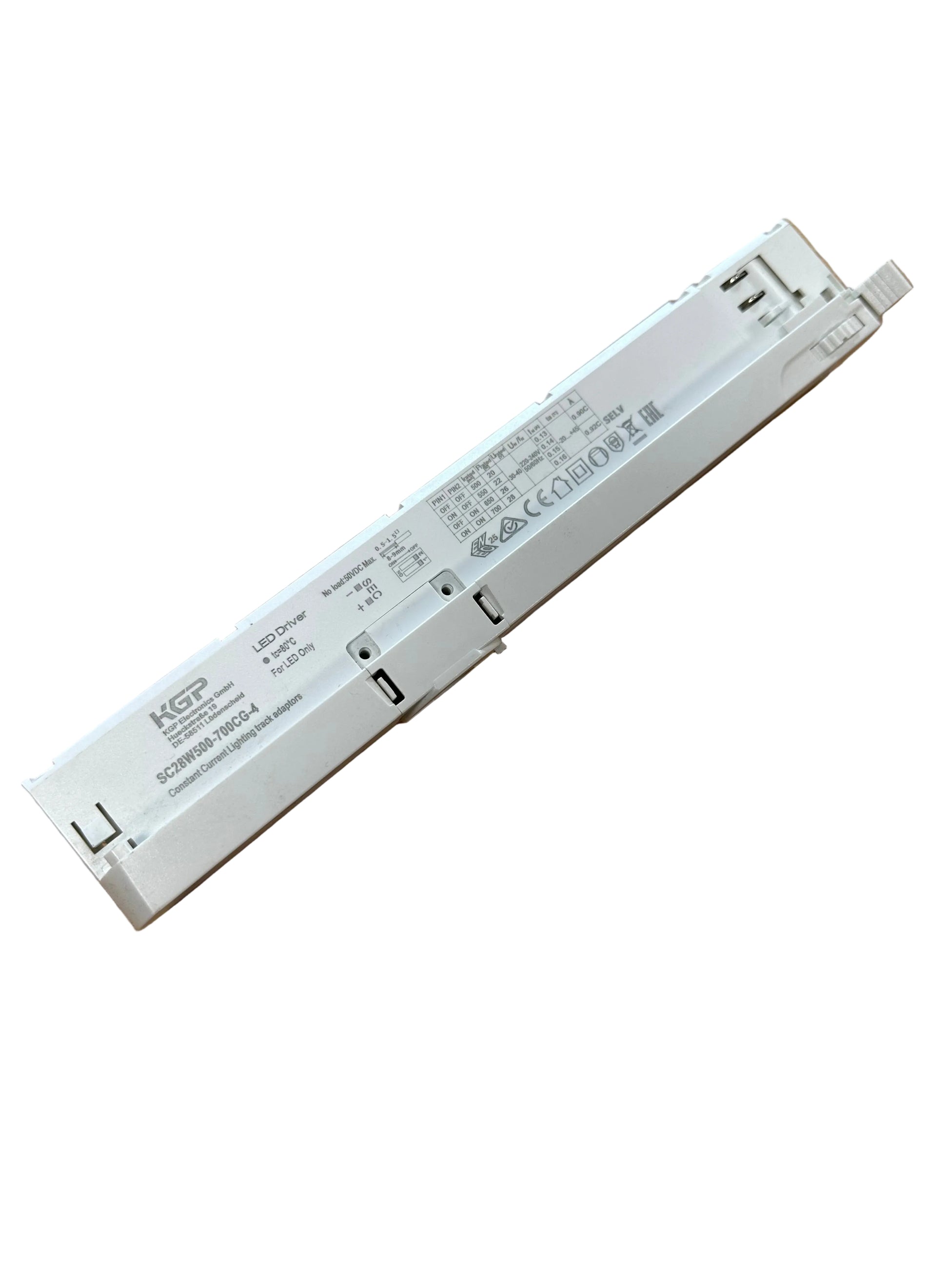 SC28W500-700CG-4 Constant Current Lighting Track Adaptors - LED Retro