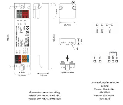 89453841, 89453838 Wiring - LED retro