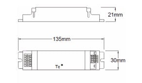 Liteplan BMM/1/K Maintained/Non-Maintained Kit 700mA or 350mA - LED Retro