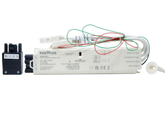 FOXLUX FXR04DL-55-3 DALI-2 Remote Emergency Pack - 10-55V - 3W