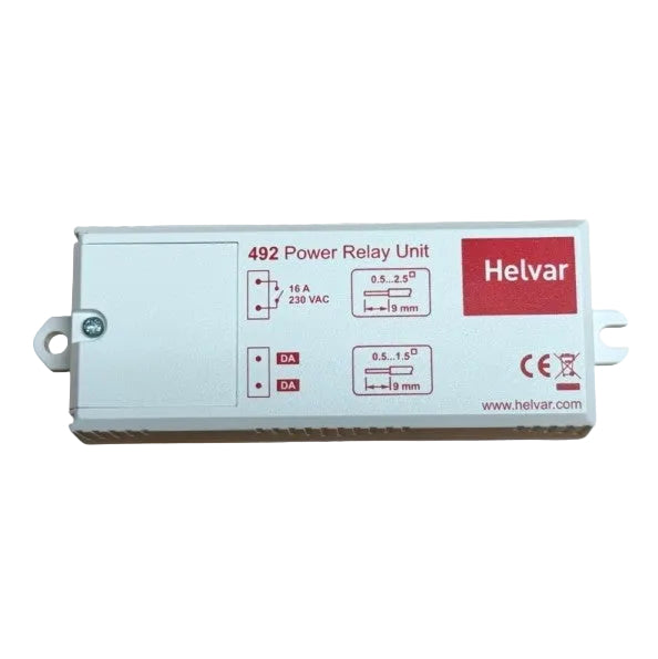 Helvar 492 16 A Power Relay Unit - LED Retro