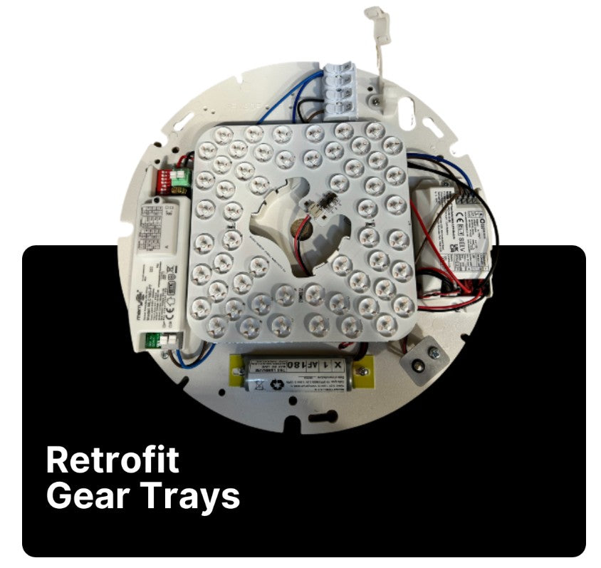 LEDRetro2D 28-38W 2D Retrofit Gear Trays - Multi-Wattage - Tri-Colour - LED Spares
