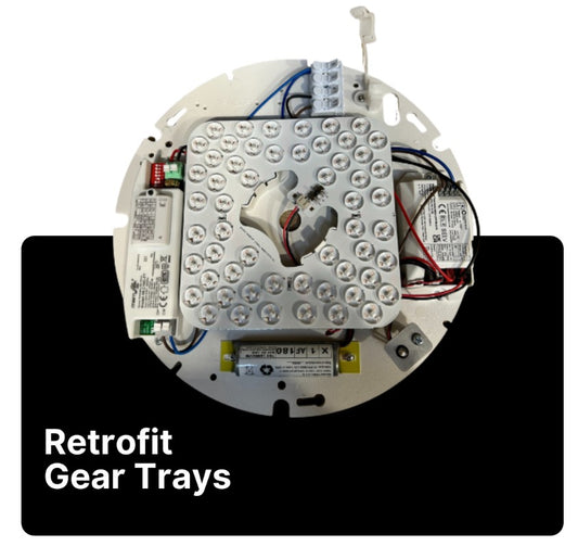 LEDRetro2D 28-38W 2D Retrofit Gear Trays - Multi-Wattage - Tri-Colour - LED Spares