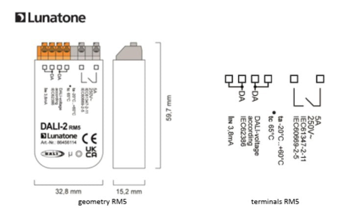 Lunatone DALI-2 RM5 - 86456114 - LED retro